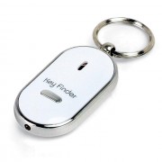 Whistle Controlled Key Finder With LED TorchLight (White) Whistle Controlled Key Finder With LED TorchLight (White)